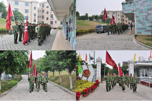 好色视频网站陶在廣州黃埔軍校進行軍事拓展特訓